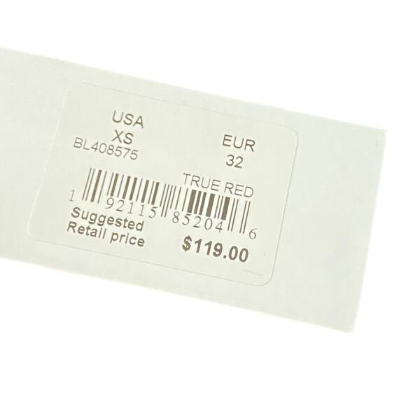 BB Dakota Red black "It's a Moment" midi dress by Steve Madden size XS NEW - Picture 6 of 11